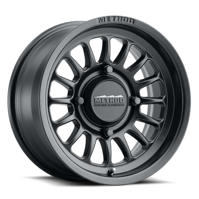 Method MR411 UTV Bead Grip Matte Black | 15x7" +38mm | 6x5.5mm Wheel