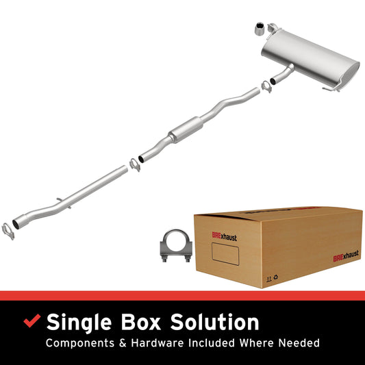 BRExhaust 2007-2011 Jeep Direct-Fit Replacement Exhaust System