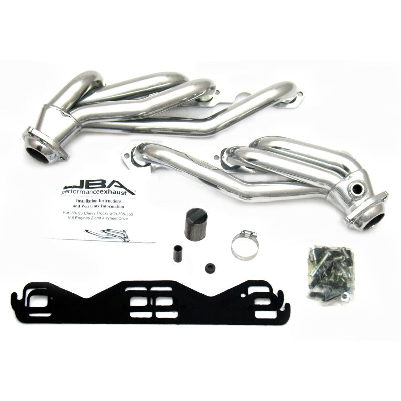 JBA Headers 1830SJS 1.5" SS Shorty Headers Ceramic for 86-95 GM Truck 5.0L/5.7L