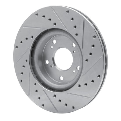 R1 06-15 Honda Civic Si Front D&S Slotted & Drilled Rotor | Honda Civic 06-15 (EDZ-59045L)