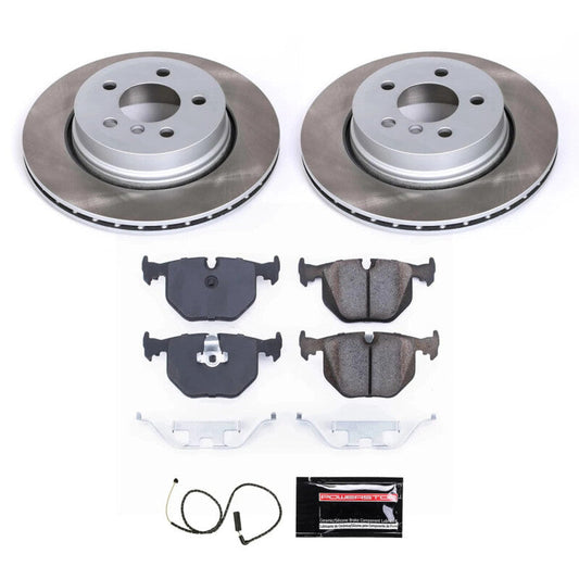 PowerStop Rotor Kit | 2004–2010 BMW X3 (SC5738)