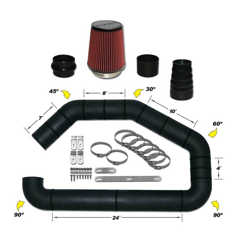 Airaid 101-352 U-Build-It 3.5in Master Kit w/700-452 6in Filter