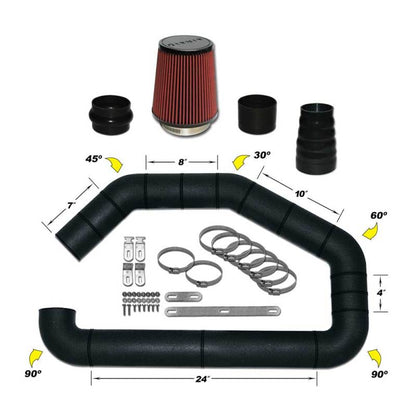 Airaid 101-352 U-Build-It 3.5in Master Kit w/700-452 6in Filter