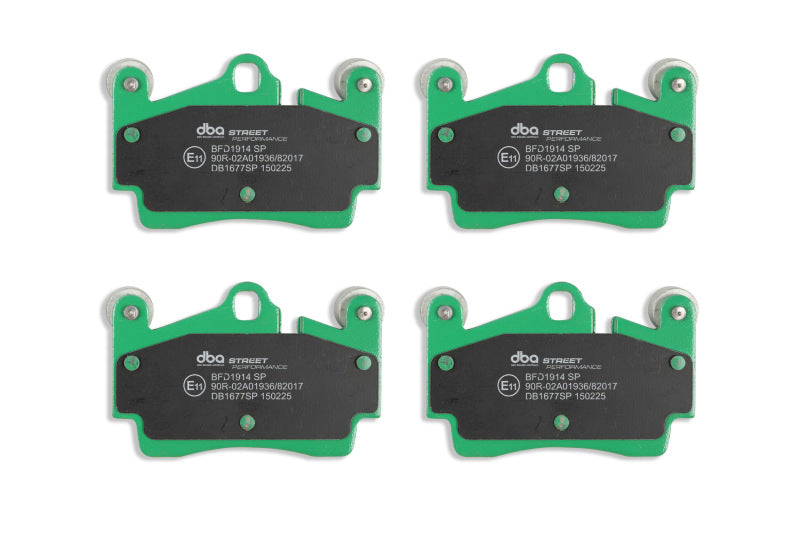 DBA SP500 Rear Street Performance Brake Pads | Porsche Cayenne (03-10) (DB1677SP)