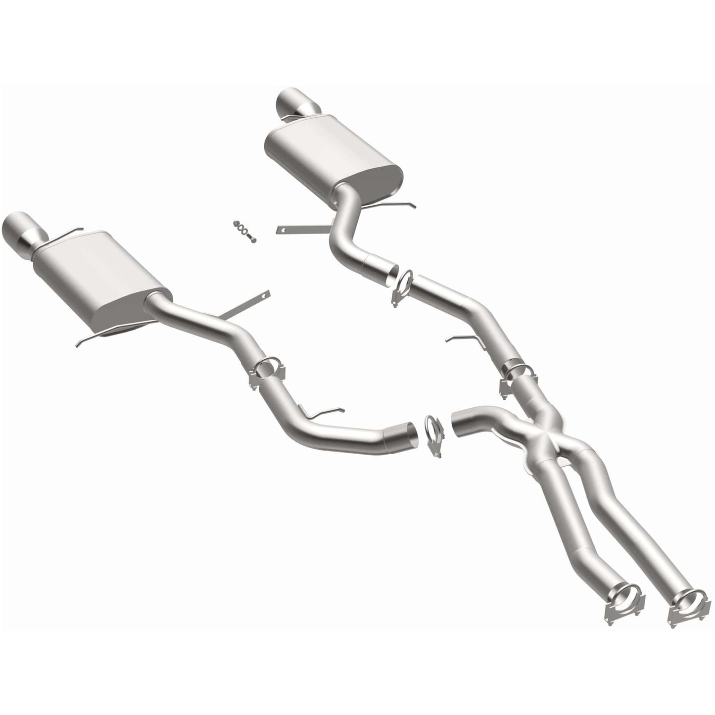 BRExhaust 2007-2010 BMW Direct-Fit Replacement Exhaust System