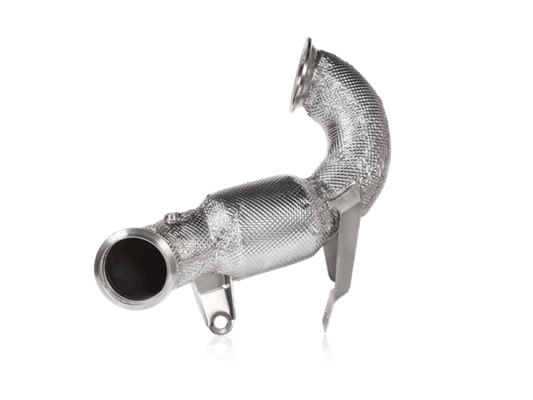 Akrapovic 2020 Mercedes-Benz CLA45S/A45S AMG (C118/X118/W177) DownPipes w/ Cat (SS)
