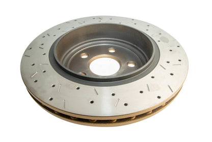 DBA Rear Drilled & Slotted 4000 XS Series Rotor | Jeep Grand Cherokee SRT8 (12-19) (DBA42633XS)
