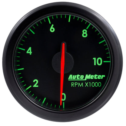 AutoMeter Airdrive 2-1/6in Tachometer Gauge 0-10K RMP - Black (9197-T)