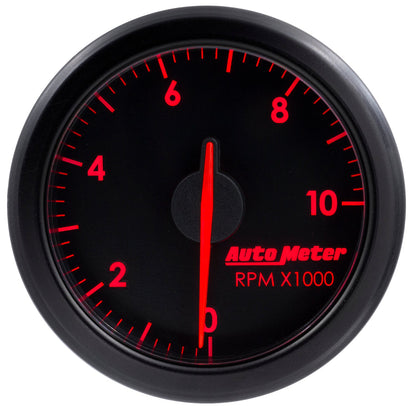 AutoMeter Airdrive 2-1/6in Tachometer Gauge 0-10K RMP - Black (9197-T)