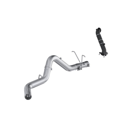 MBRP Exhaust S6009PLM AL 4" Filter Back Single Exit 15-16 Silver/Sierra 2500HD
