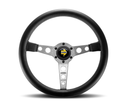 MOMO Prototipo 350mm Black Leather Steering Wheel (PRO35BK)