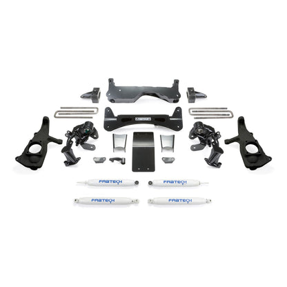Fabtech 6" RTS System w/ Performance Shocks | GM 3500HD 2WD/4WD (11-19) (K1051)