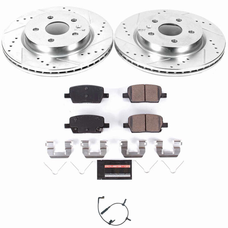 PowerStop 2020 Cadillac CT6 Rear Z23 Evolution Brake Kit (K9301)