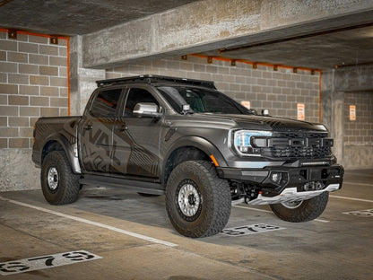 Rival 2D.1813.1.US Aluminum Bumper w/Winch Mount & Recovery Points For Ford Ranger Raptor