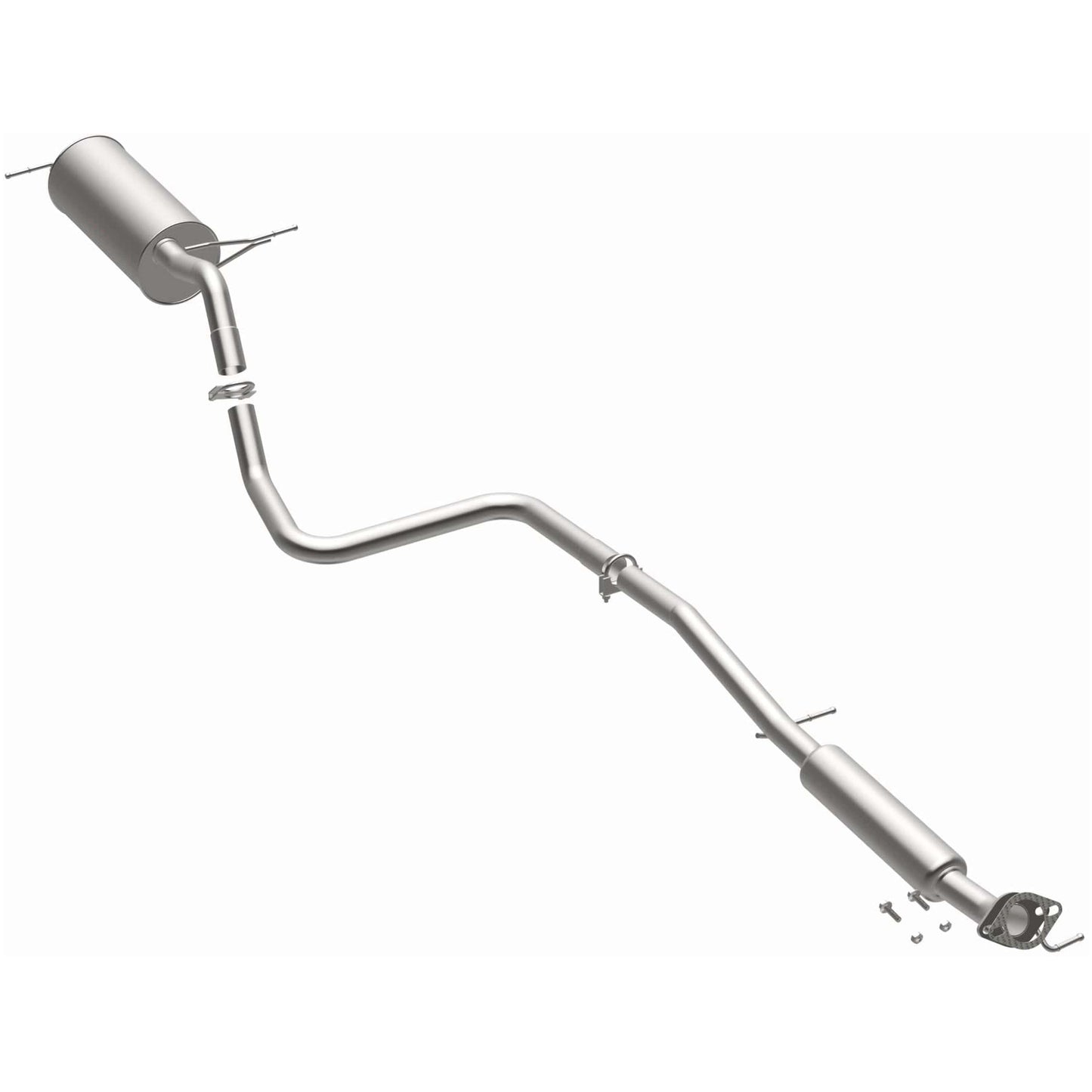 BRExhaust 2011-2016 Ford Fiesta 1.6L Direct-Fit Replacement Exhaust System