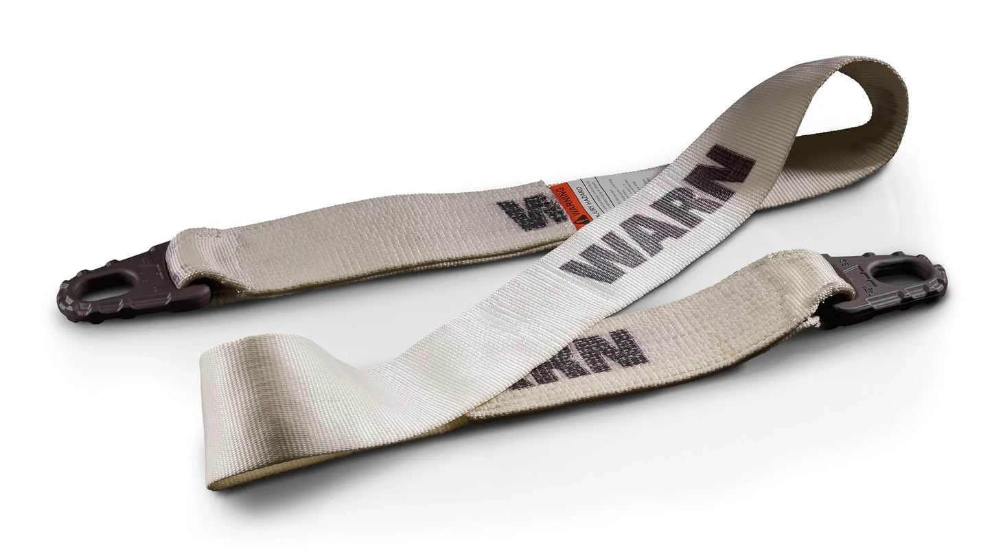 WARN 92096 Epic Cerakote Tree Trunk Strap Protector 30000 Pound Forged 4" x 8'