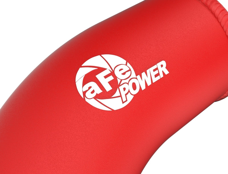 aFe 2024+ Toyota Tacoma BladeRunner 2.5in & 3in Aluminum Hot & Cold Charge Pipe Kit - Red