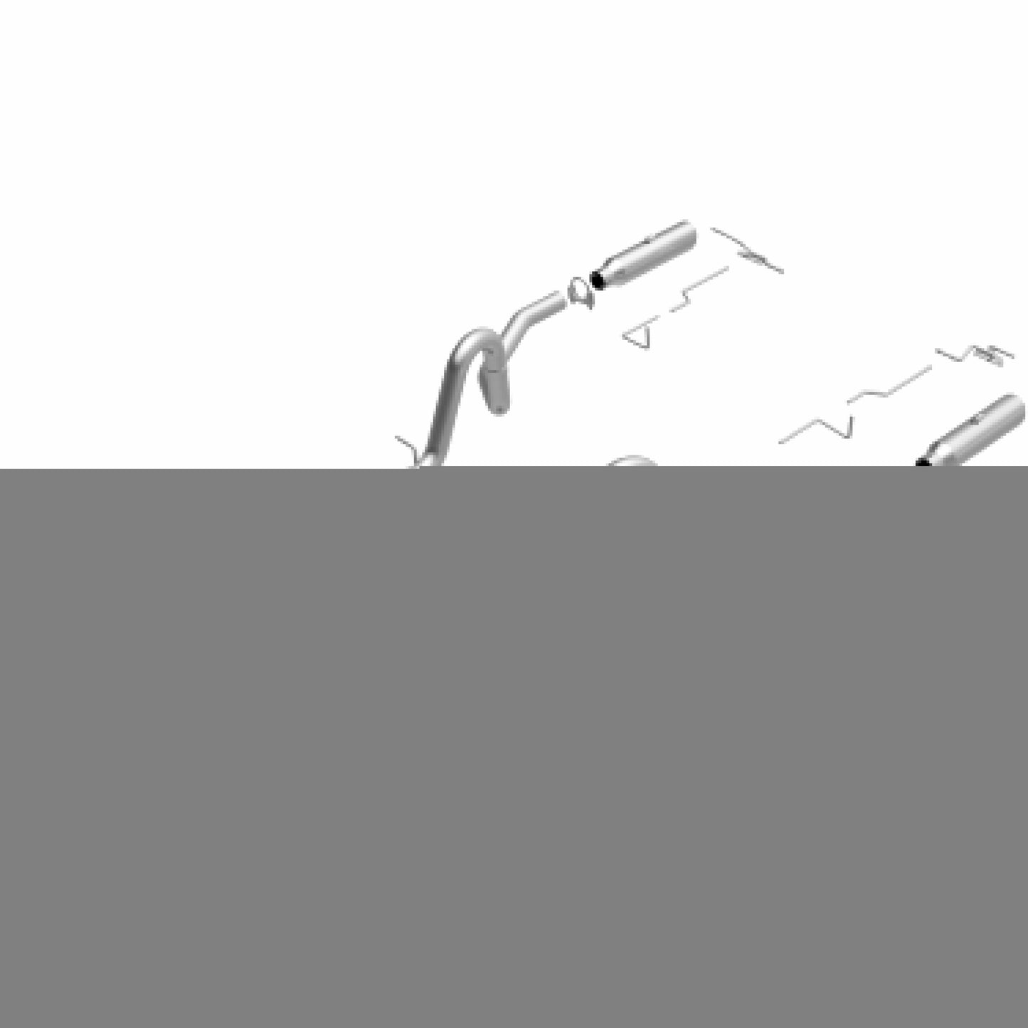 BRExhaust 1994-1998 Ford Mustang Direct-Fit Replacement Exhaust System