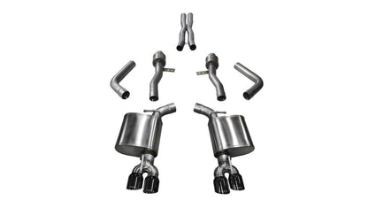 Corsa 2.75" Sport Cat-Back Exhaust | 2017-2018 Dodge Challenger R/T 5.7L