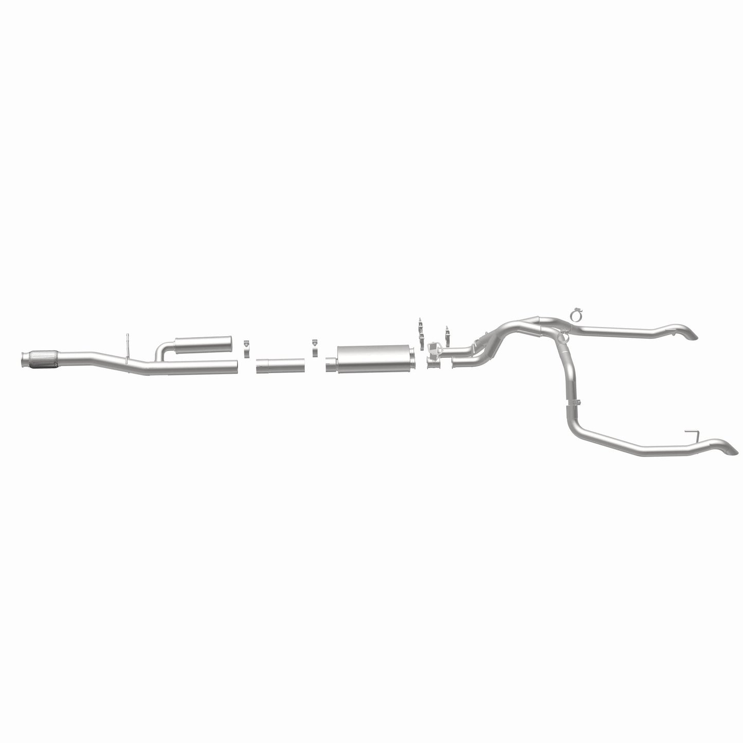 MagnaFlow 2024-2025 Chevrolet Silverado 1500 ZR2, Sierra 1500 AT4X Overland Series Cat-Back Performance Exhaust System