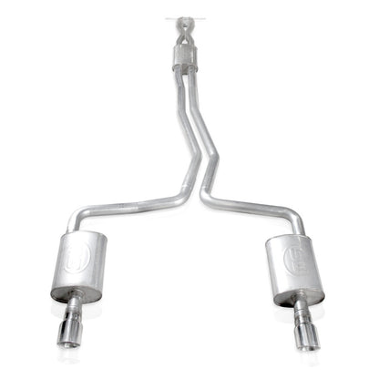 Stainless Works 2-1/2in Chambered X-Pipe Catback | Ford Taurus SHO (10-18) (TA10ECOCB)