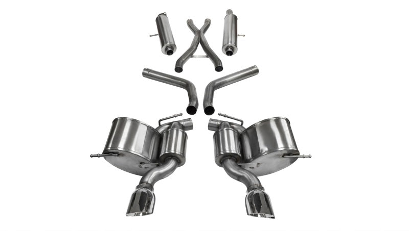 CORSA Xtreme, Sport 2.75in Cat-Back | Jeep GC SRT (14-21) (14466BLK)