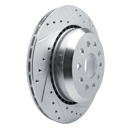 DFC Rear Right D&S Silver Brake Rotor: Jeep Wrangler (20-25)