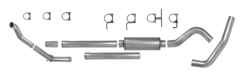 Diamond Eye 4in Turbo Back Single AL Exhaust | F-250/350 92-97 (K4306A)