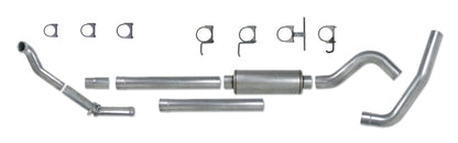 Diamond Eye 4in Turbo Back Single AL Exhaust | F-250/350 92-97 (K4306A)
