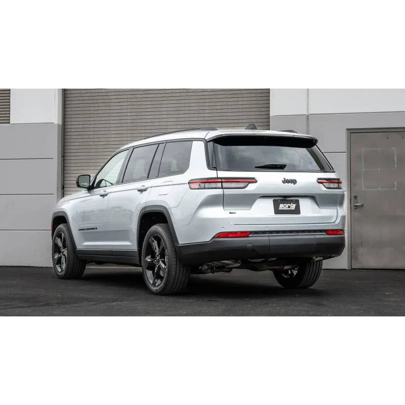 Borla S-Type Exhaust System: Jeep Grand Cherokee L 2022 - 2023 (3.6L V6 & 5.7L Hemi)