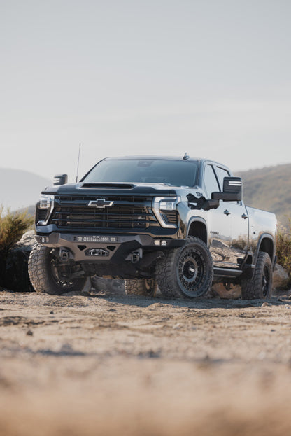 DV8 Offroad FBCS2-04 Spec Series Front Bumper 24-26 Silverado 2500HD/3500