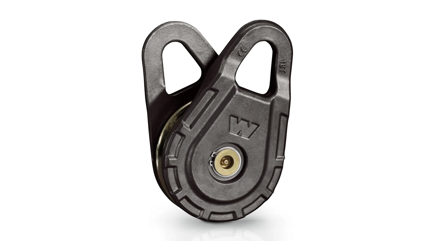 WARN 93195 18000 Pound Epic Winch Snatch Block Forged Steel E-coat Premium