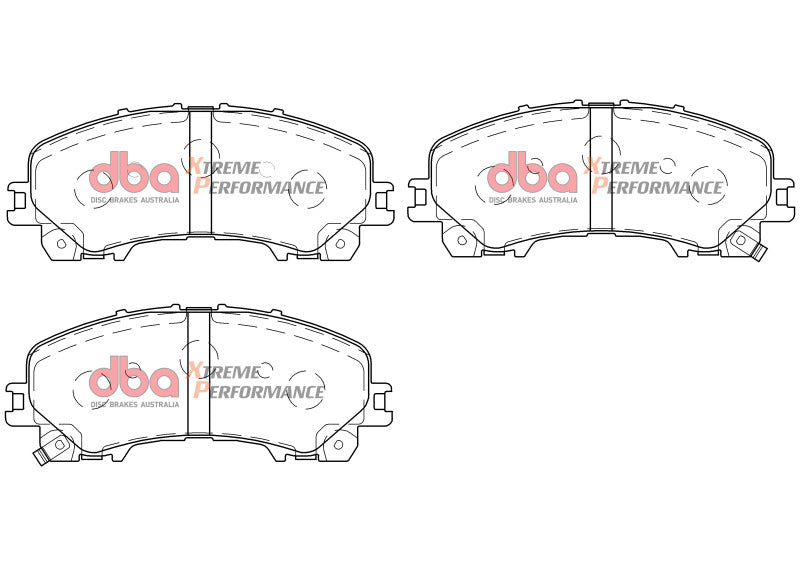 DBA XP Performance Front Brake Pads | Infiniti Q50 (14-19) (DB2341XP)