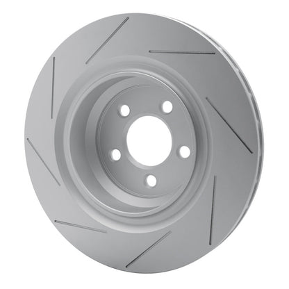 DFC Rear GeoSPEC Coated Slotted Brake Rotor: Chrysler 300 (05-23)
