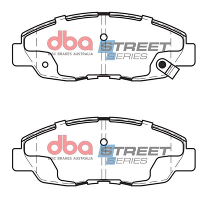 DBA Street Series Front Brake Pads | Acura CL (97-99) (DB1191SS)