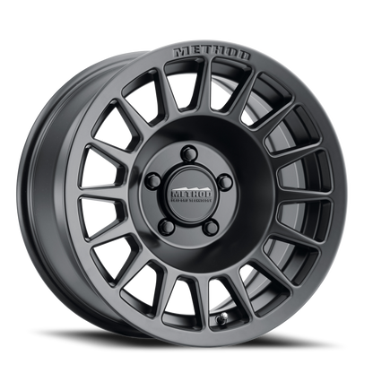 (set of 4) Method MR707 Matte Black | 17x8.5" +0mm | 5x150mm Wheel