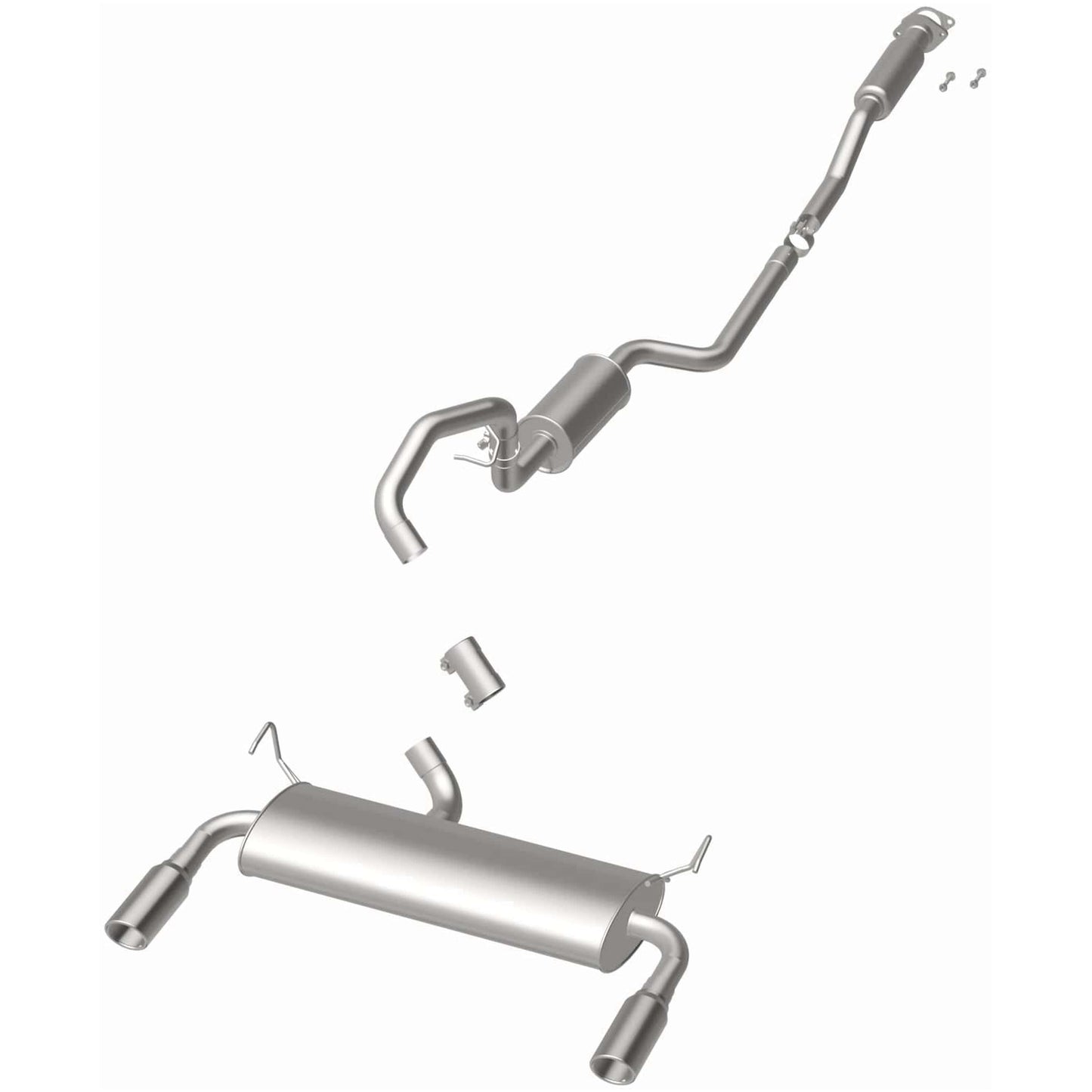 BRExhaust 2013-2018 Ford Escape Stainless Steel Direct-Fit Replacement Exhaust System