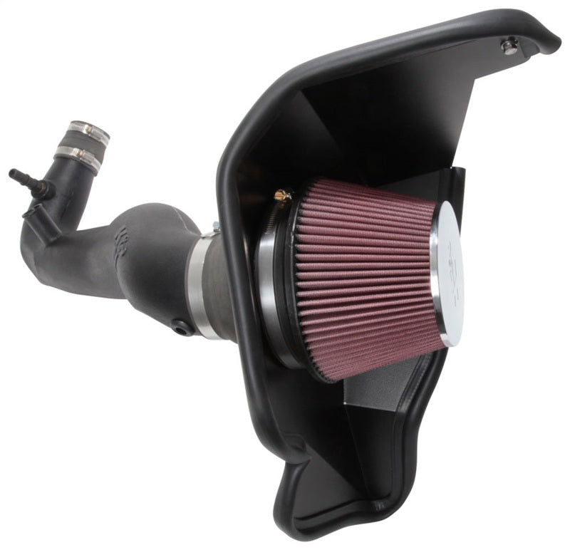 K&N 2018 Ford Mustang 2.3L F/I AirCharger Performance Intake | Ford Mustang (18-23) (63-2606)