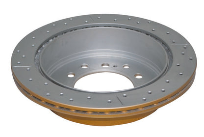 DBA Rear Drilled & Slotted Street Series Rotor | Lexus GX470 (03-09) (DBA793X)