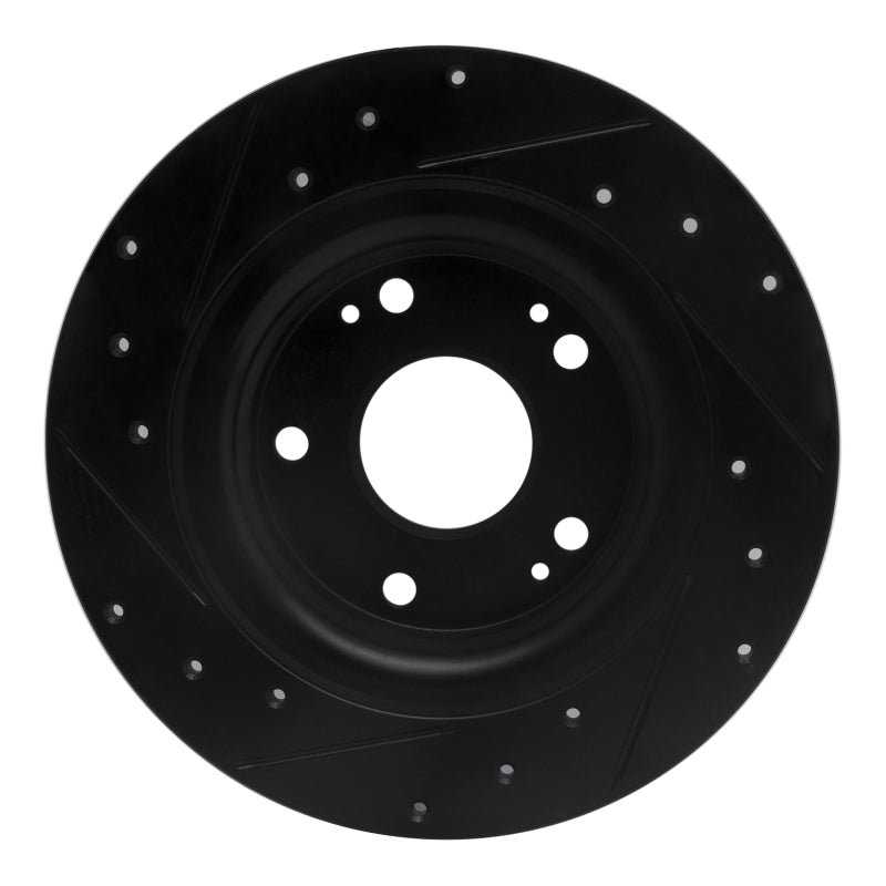 R1 Drilled & Slotted Brake Rotor | Honda Civic VIII/X/Type R (06-22) (ECB-59068R)