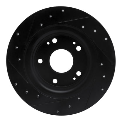 R1 Drilled & Slotted Brake Rotor | Honda Civic VIII/X/Type R (06-22) (ECB-59068R)