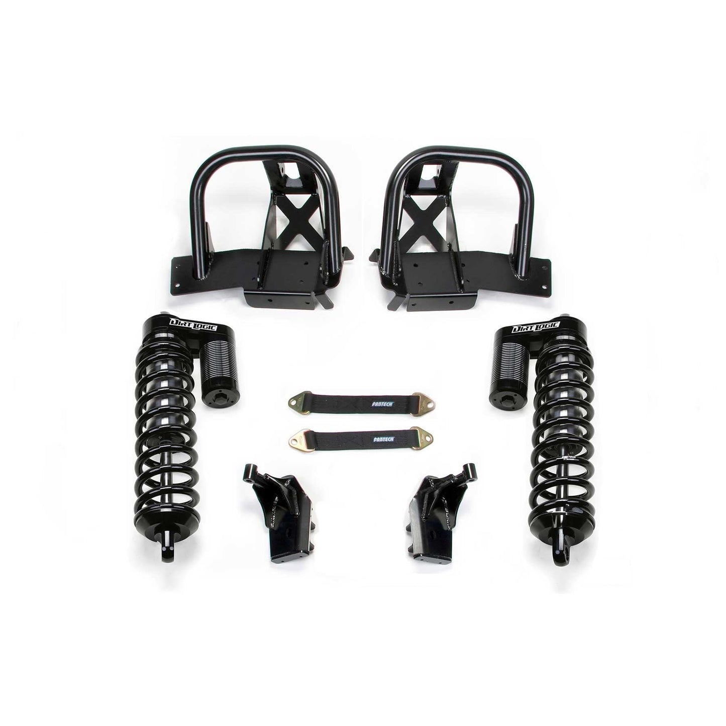 Fabtech 10in C/O Conversion System DLSS 4.0 C/O & Hoops Only | Ford F250/350 4WD (11-16) (K2162DL)