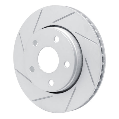 DFC Front Left Slotted Geoperformance Rotor: Jeep Wrangler 2.0L / 2.5L (07-18)