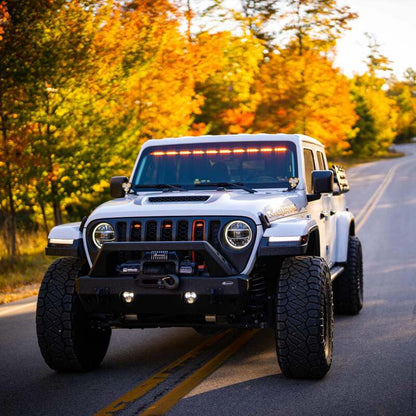 KC HiLiTES 97149 2 LED Fog Lights Kit for 07-23 Jeep Wrangler / 23-23 Gladiator