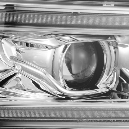 AlphaRex 94-01 Dodge Ram 1500 LUXX LED Headlights Chrome w/ Activ. Light Seq. Signal and SB DRL