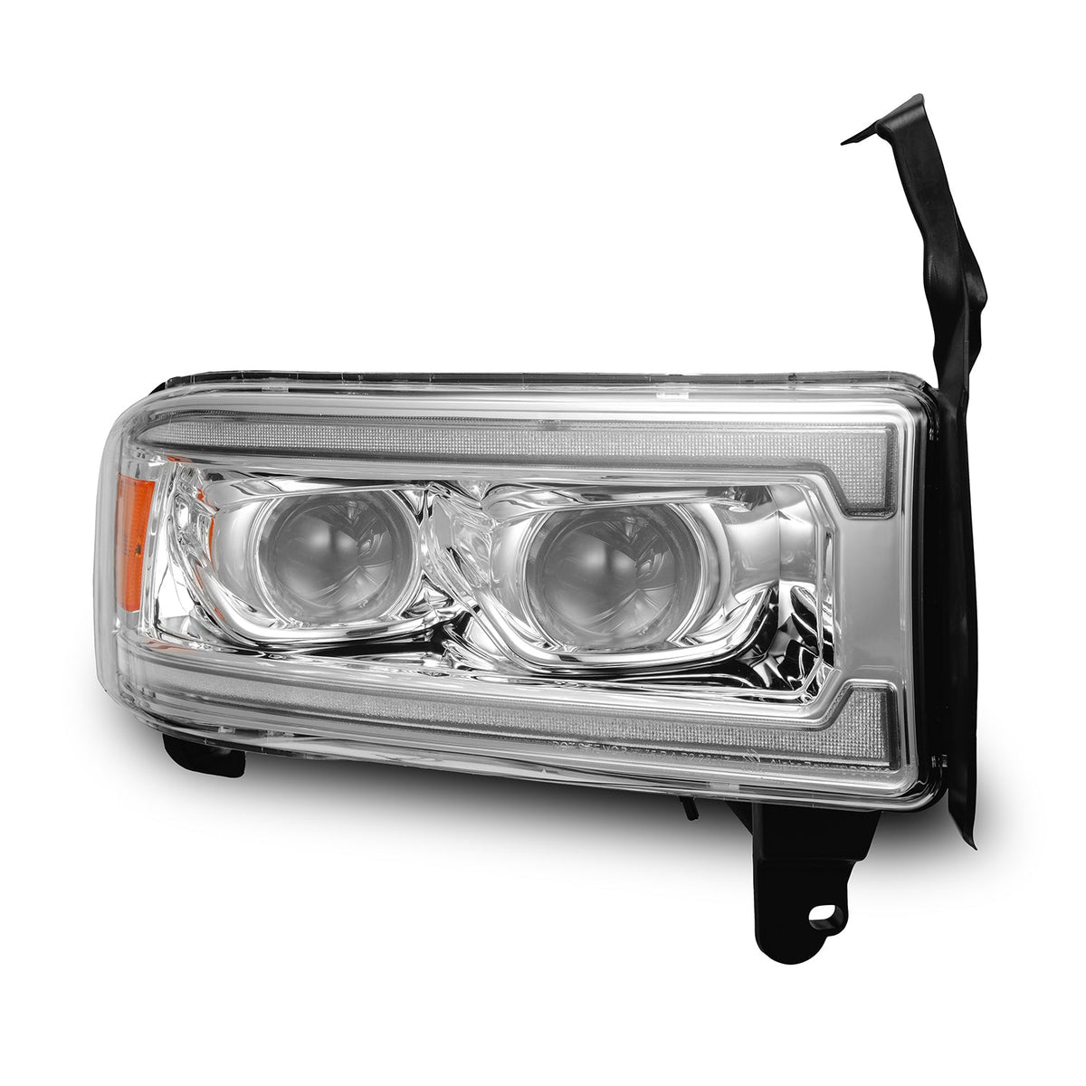 AlphaRex 94-01 Dodge Ram 1500 LUXX LED Headlights Chrome w/ Activ. Light Seq. Signal and SB DRL