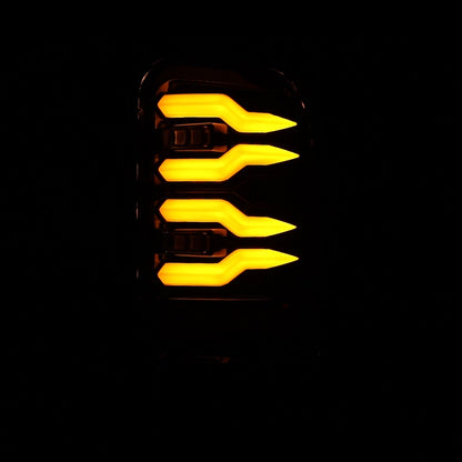 AlphaRex 94-01 Dodge Ram 1500/94-02 Ram 2500/3500 LUXX-Series LED Tail Lights Alpha-Black