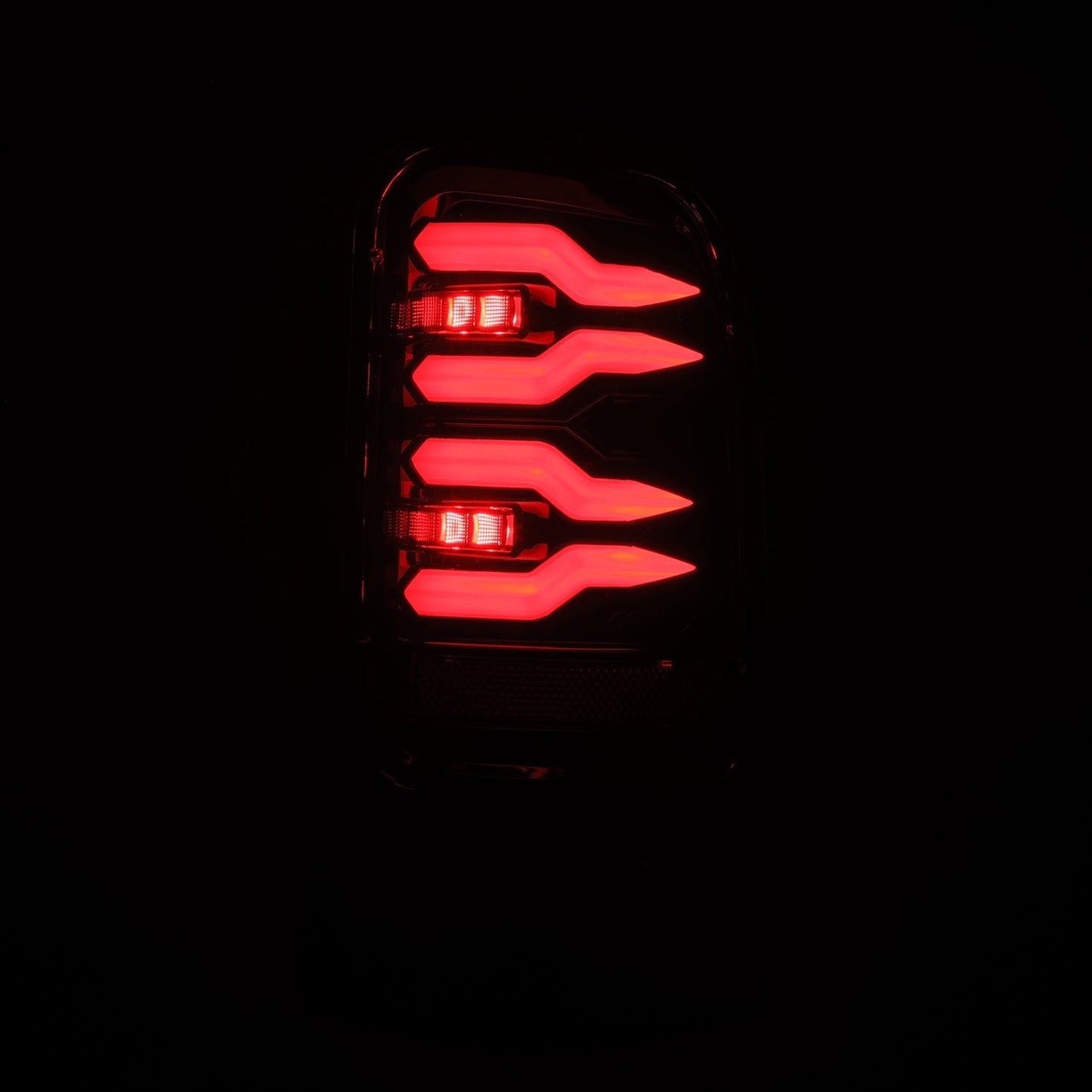 AlphaRex 94-01 Dodge Ram 1500/94-02 Ram 2500/3500 LUXX-Series LED Tail Lights Alpha-Black