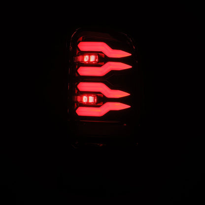 AlphaRex 94-01 Dodge Ram 1500/94-02 Ram 2500/3500 LUXX-Series LED Tail Lights Alpha-Black
