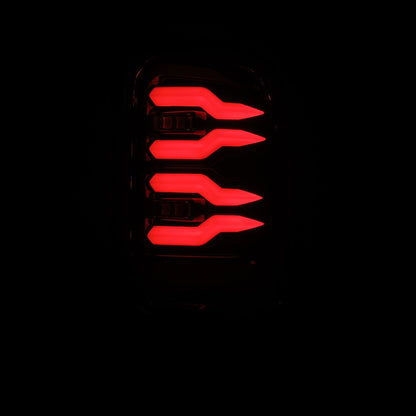 AlphaRex 94-01 Dodge Ram 1500/94-02 Ram 2500/3500 LUXX-Series LED Tail Lights Alpha-Black